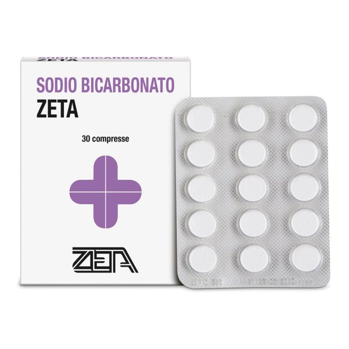 Sodio Bicarbonato Zeta 500 mg 30 Compresse