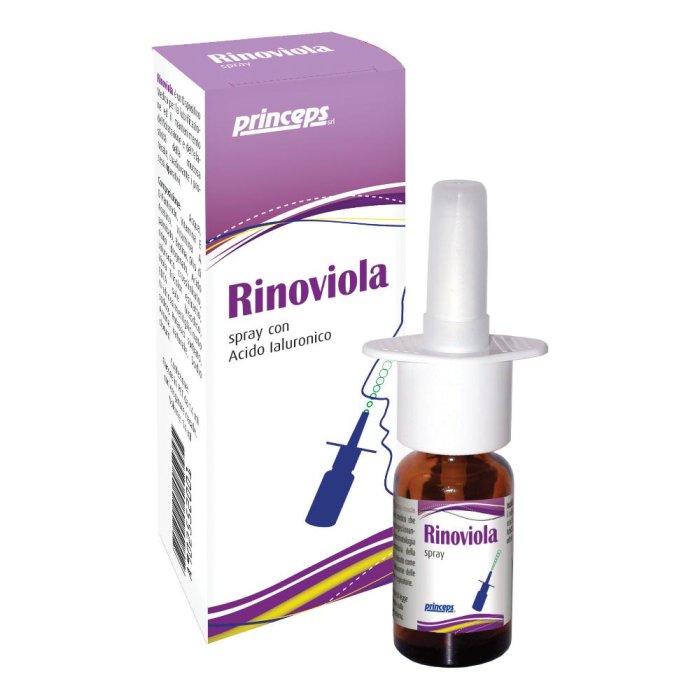 Rinoviola spray nasale 14 ml - spray nasale decongestionante e lenitivo