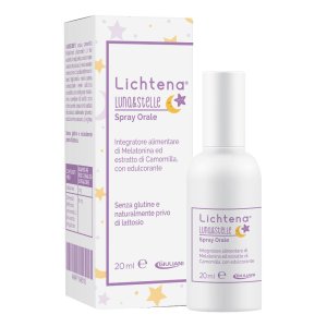Lichtena Luna e Stelle Crema Protettiva Lenitiva per Pelli Delicate di Neonati e Bambini 20 ml
