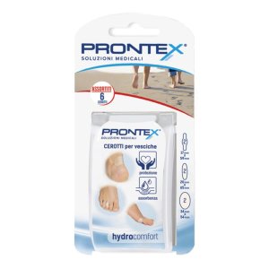 Hydrocomfort Cerotti per Vesciche Assortiti 6 Pezzi – Protezione per Tallone e Piedi contro le Vesciche