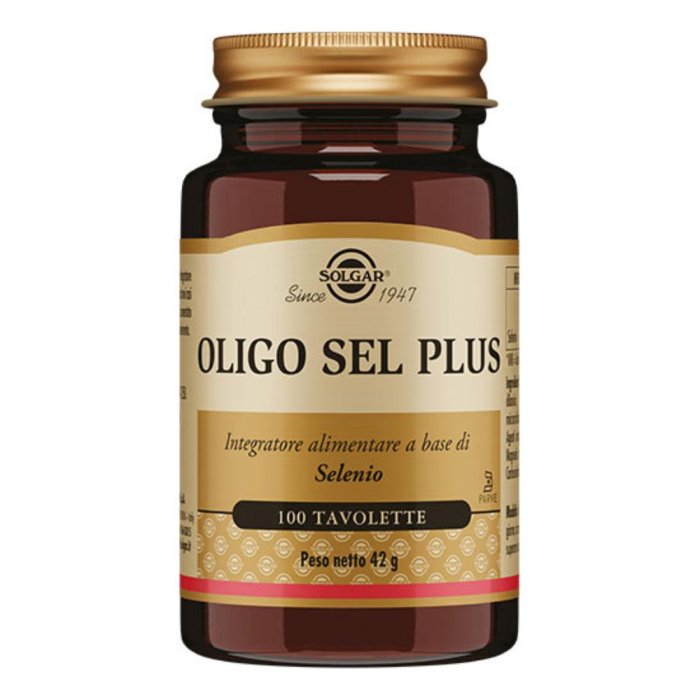  Solgar Oligo Sel Plus Selenio 100 Tavolette