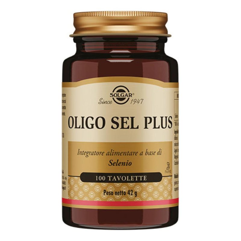  Solgar Oligo Sel Plus Selenio 100 Tavolette