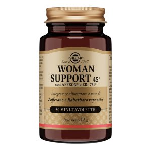 Solgar Woman Support 45+ - Integratore per la donna in menopausa 30 mini tavolette