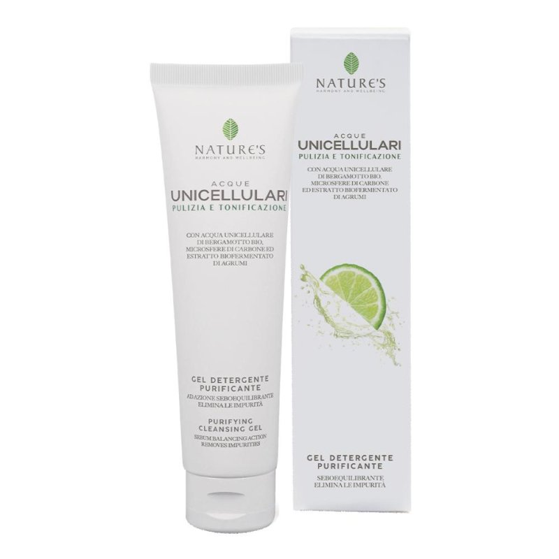 Acque Unicellulari gel detergente purificante - detergente viso purificante