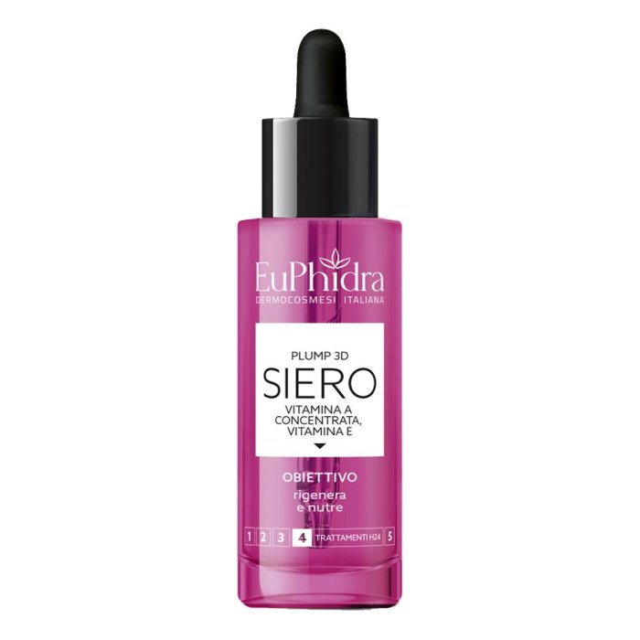 Euphidra P3D Siero Vitamina A 30 ml – Siero Viso Antiage Rigenerante Levigante per Rughe e Pelle Spenta