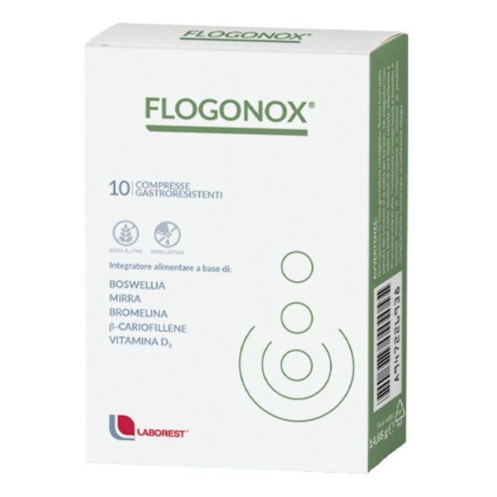 Flogonox Integratore in Compresse 10 Pezzi per il Benessere delle Articolazioni
