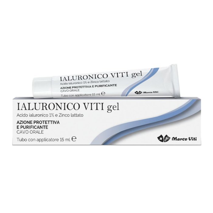 Ialuronico viti gel orale ad azione protettiva e purificante 15ml