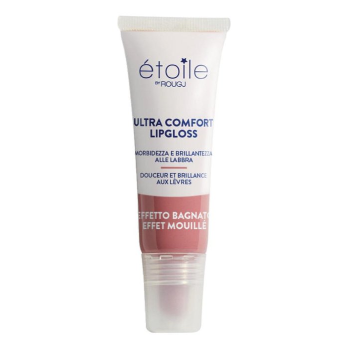 Rougj Etoile - Lipgloss Ultra Comfort Effetto Bagnato Colore N. 5 Ciclamino 10 ml