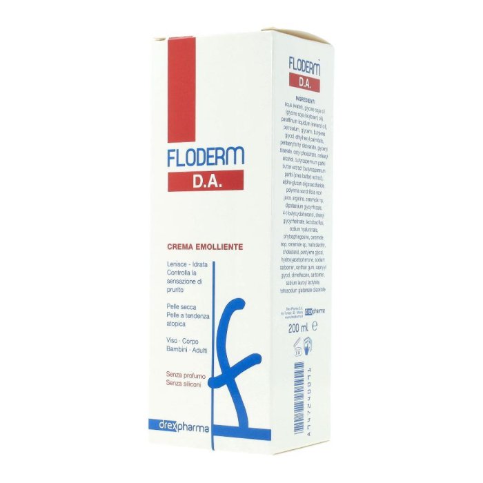 Drex Pharma Floderm DA - Crema Emolliente per Dermatite Atopica 200 ml