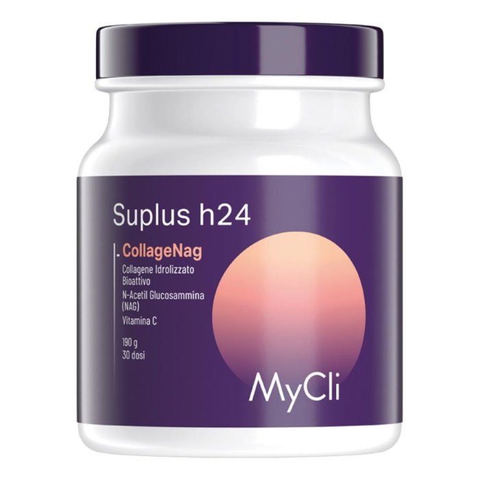 MyCli Suplus H24 Collagenag - integratore di collagene e vitamina C per elasticita della pelle
