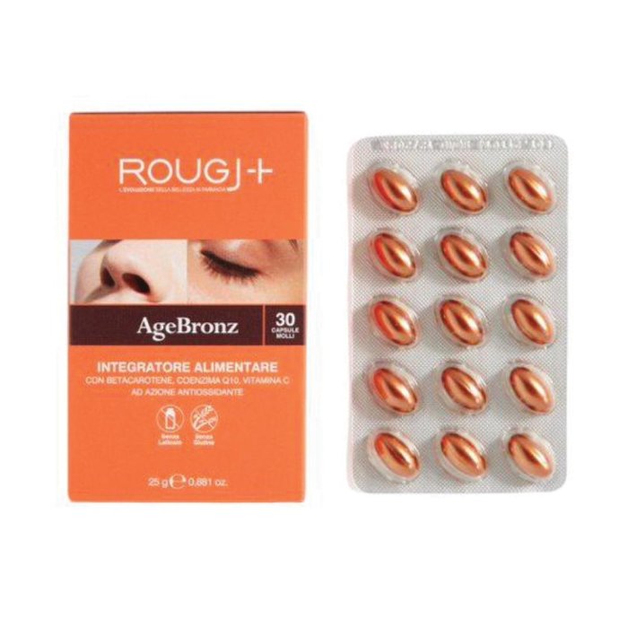 Rougj Solare - Age Bronz Integratore Alimentare 30 capsule