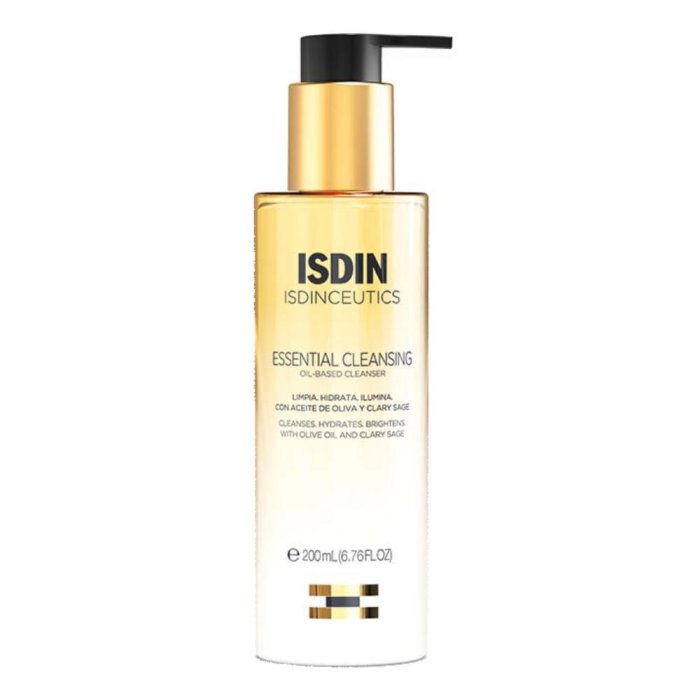 ISDIN Isdinceutics - Essential Cleansing Olio Detergente Viso 200 ml