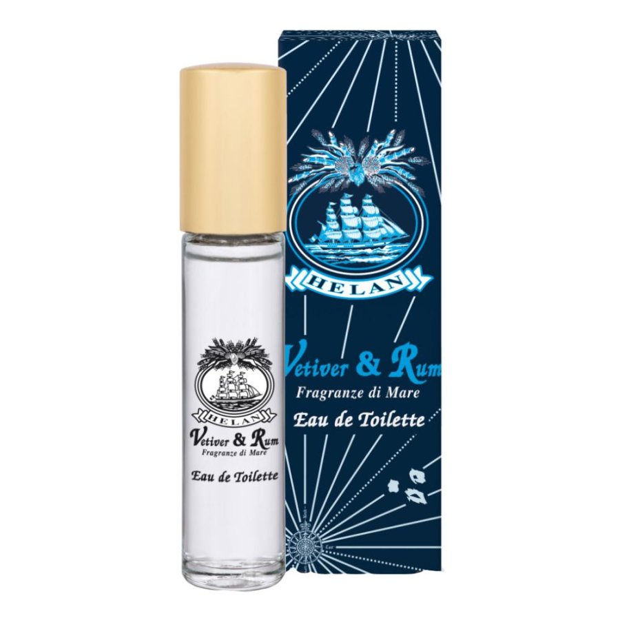 Vetiver & Rum Eau de Toilette 10 ml Profumo Uomo Donna al Vetiver Note Legnose Speziate