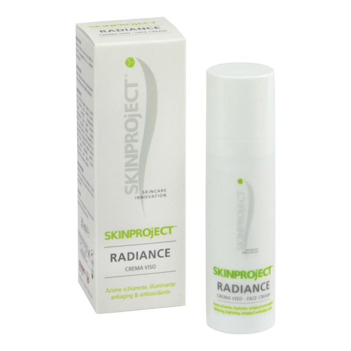 SkinProject Radiance Crema Viso 30 ml - Crema illuminante e antiaging