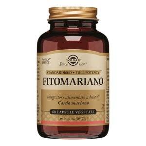 Solgar Fitomariano 60 Capsule – Integratore a Base di Cardo Mariano per la Funzione Epatica