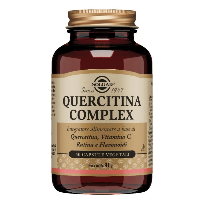 Quercitina Complex Confezione 50 Capsule Vegetali Solgar