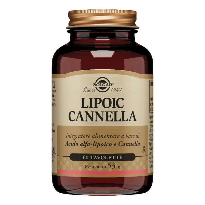 Lipoic cannella integratore regolarità intestinale e digestione 60 tavolette