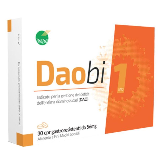 Daobi 1 30 compresse gastroresistenti - integratore per metabolismo dellistamina