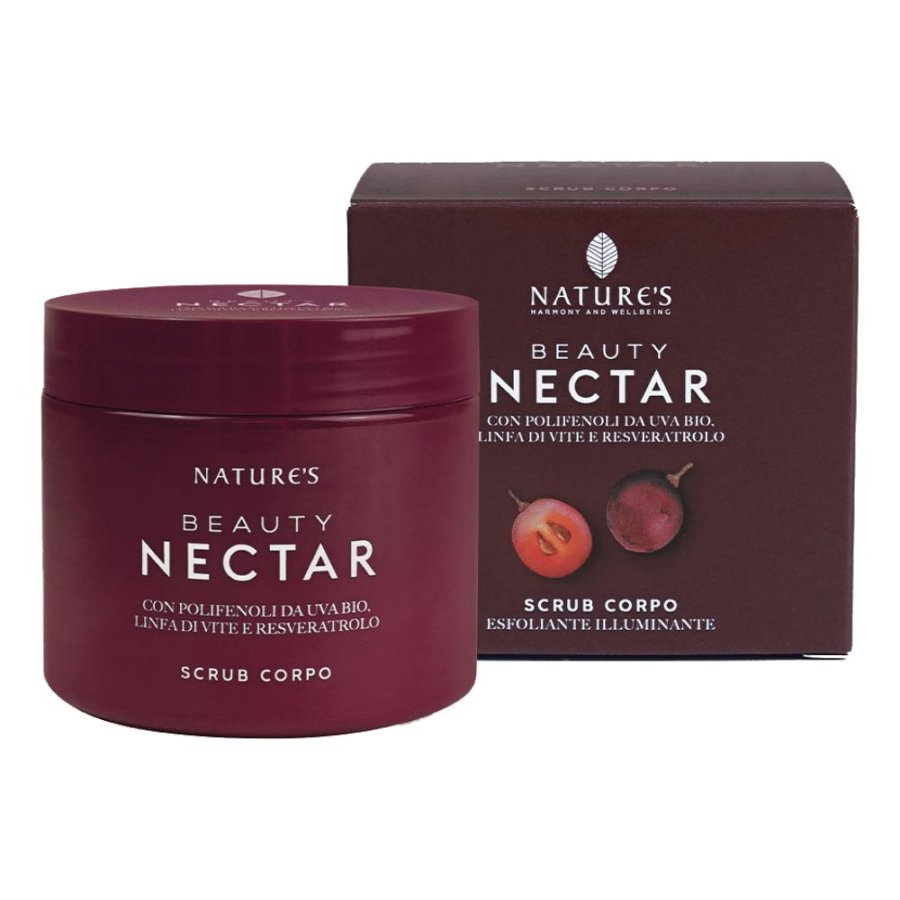 Nature's Beauty Nectar Scrub Corpo Esfoliante Naturale per una Pelle Morbida e Luminosa Nature's Beauty Nectar Scrub Corpo Esfoliante Naturale per una Pelle Morbida e Luminosa