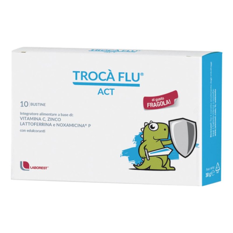  Troca' Flu Act Integratore alimentare 10 Bustine