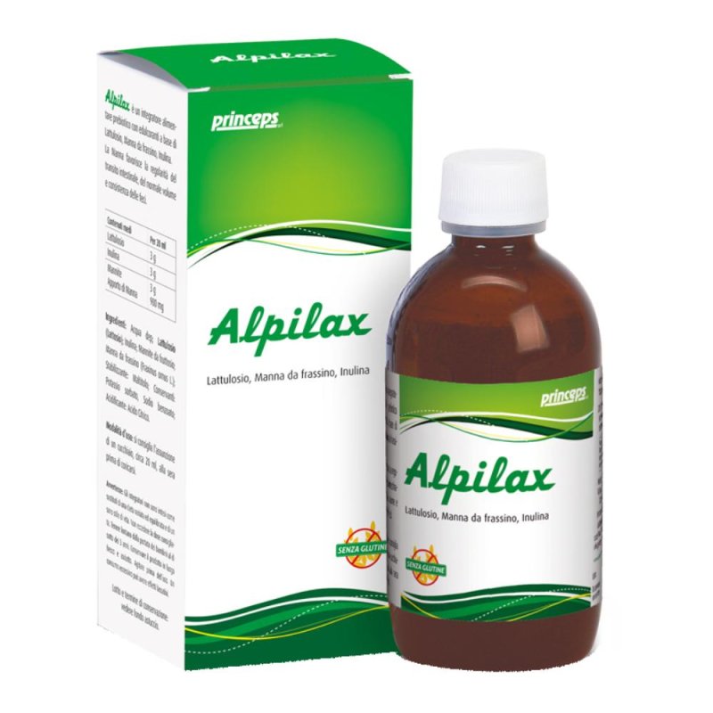 Alpilax sciroppo 200 ml - integratore per regolarità intestinale