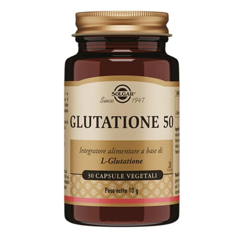  Solgar - Glutatione 50 Confezione 30 Capsule Vegetali