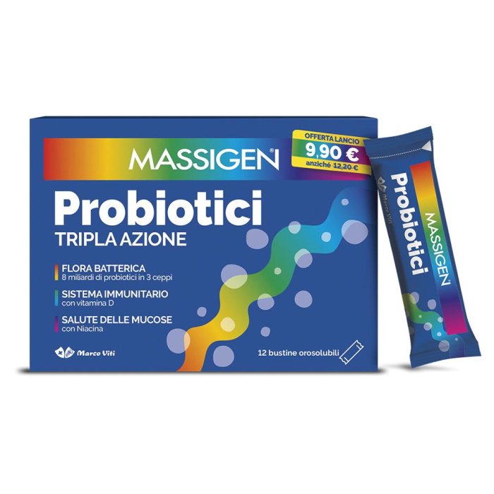 Massigen Probiotici 12 Stickpack