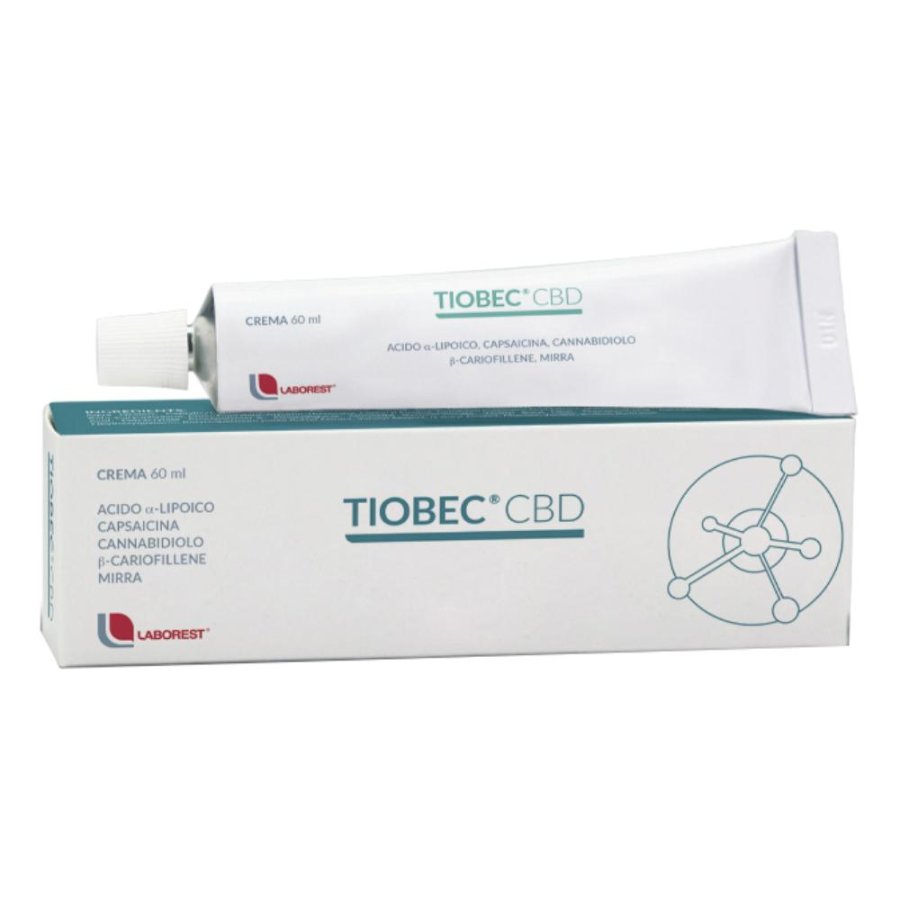Laborest Tiobec - CBD Crema Lenitiva Corpo 60 ml Laborest Tiobec - CBD Crema Lenitiva Corpo 60 ml