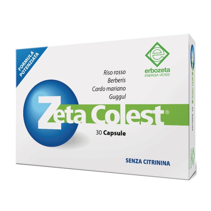 Zeta Colest integratore per colesterolo trigliceridi lipidi 30 capsule