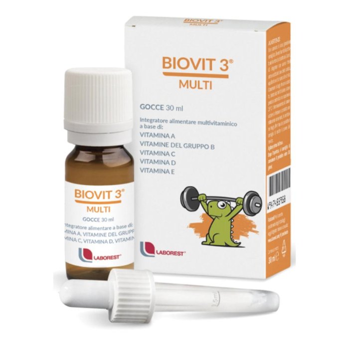 Biovit 3 Multi Gocce 30ml Integratore Difese Immunitarie