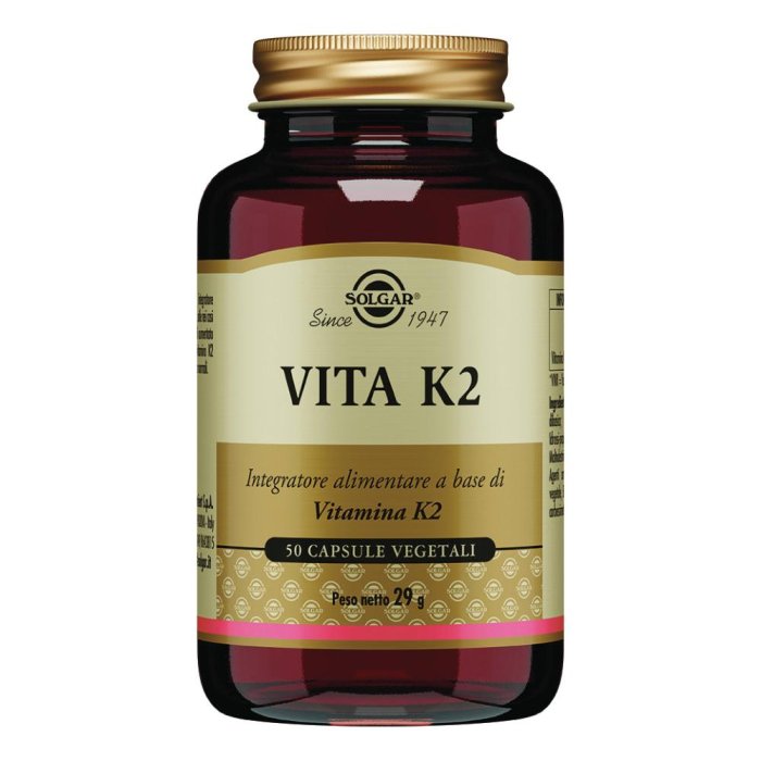  Solgar Vita K2 50 Capsule: Integratore per la Salute Ossea