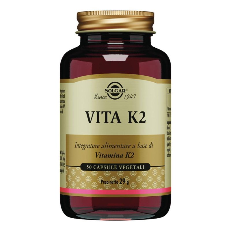  Solgar Vita K2 50 Capsule: Integratore per la Salute Ossea