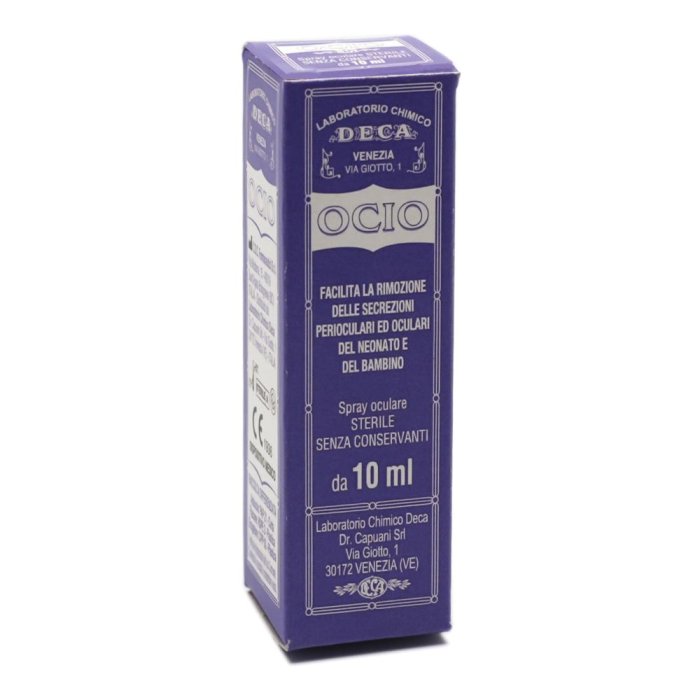 Deca Laboratorio Chimico Ocio Spray Oculari Rimozione Secrezioni Perioculari 10 ml