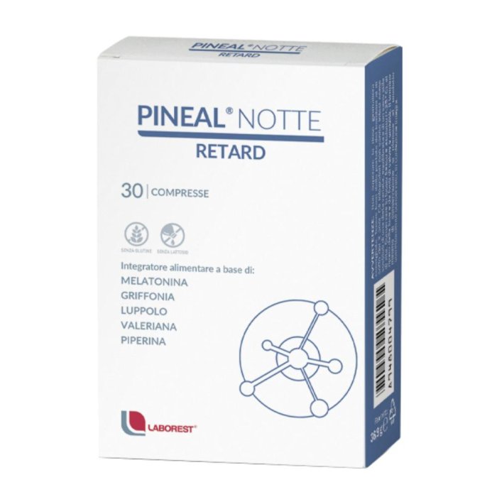Laborest Pineal Notte Retard Integratore di Melatonina 30 Compresse