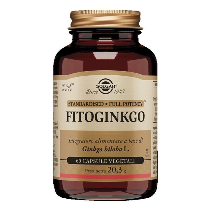  Solgar Fitoginkgo 60 Capsule Vegetali