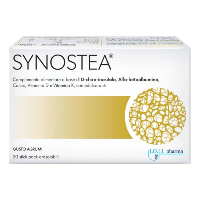 Synostea 20 stick pack - integratore istantaneo per benessere di ossa e articolazioni