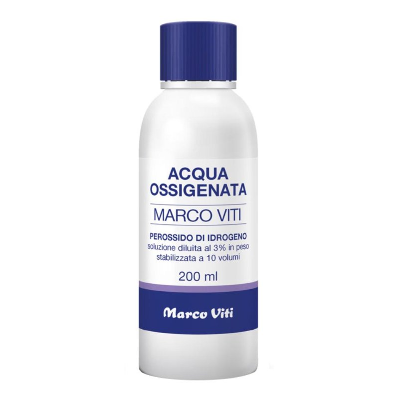 Acqua Ossigenata 10 Volumi 200 Grammi Viti – Disinfettante Liquido a Base di Acqua Ossigenata per Cute e Ferite