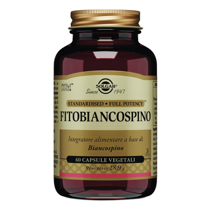 Solgar It. Multinutrient Fitobiancospino 60 Capsule Vegetali