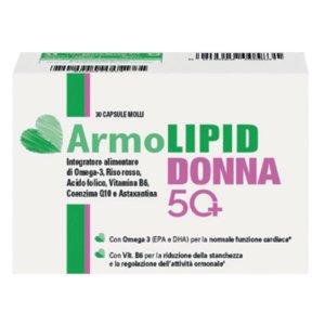 Armolipid - Donna 50+ Integratore per il Colesterolo Confezione 30 capsule