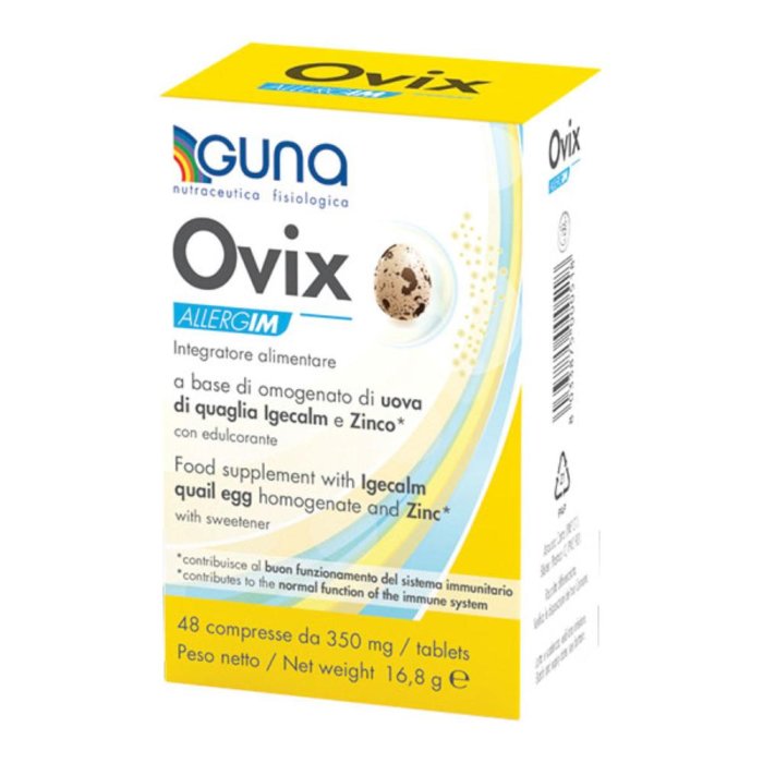 Guna Ovix Allergim Integratore Sistema Immunitario 48 Compresse