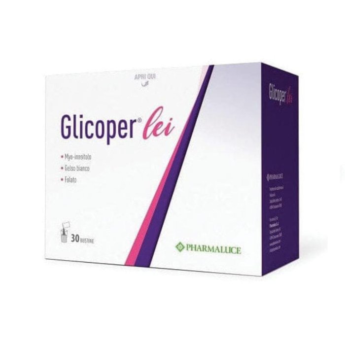 Glicoper Lei 30 bustine - integratore per metabolismo dei carboidrati donna