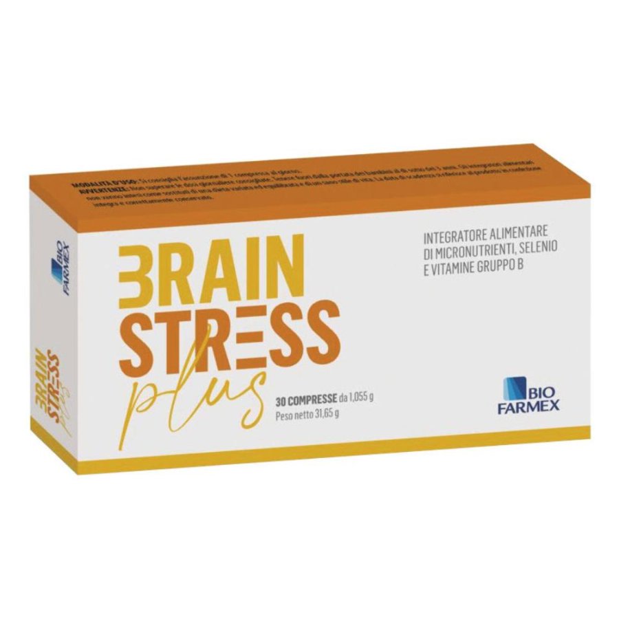 BRAIN STRESS PLUS Integratore Instant Antistress e Supporto Mentale per Gaming – 30 Compresse BRAIN STRESS PLUS Integratore Instant Antistress e Supporto Mentale per Gaming – 30 Compresse