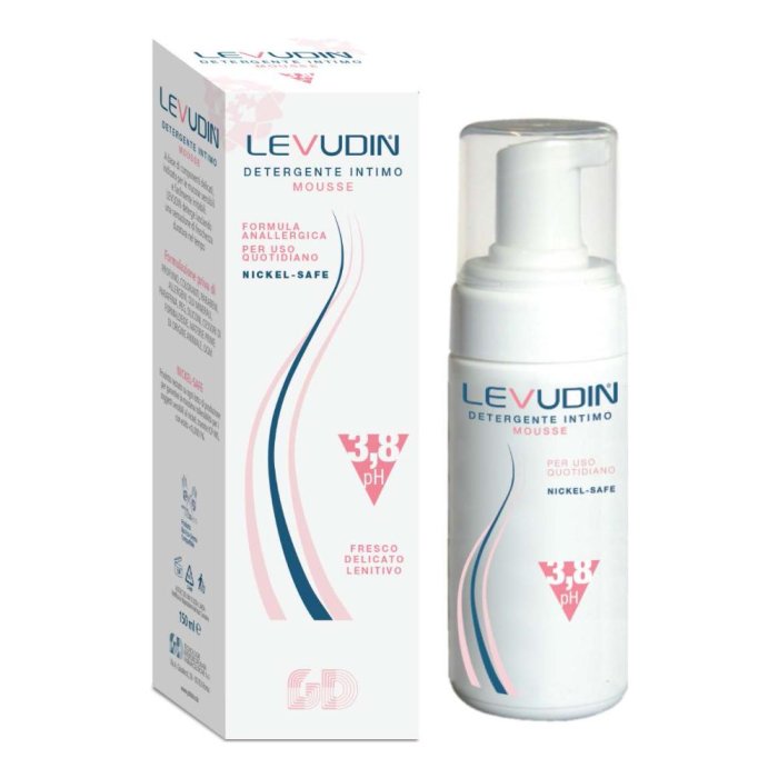 Levudin Detergente Intimo 150 ml | Detergente Intimo Delicato e Lenitivo pH Fisiologico per Igiene Quotidiana