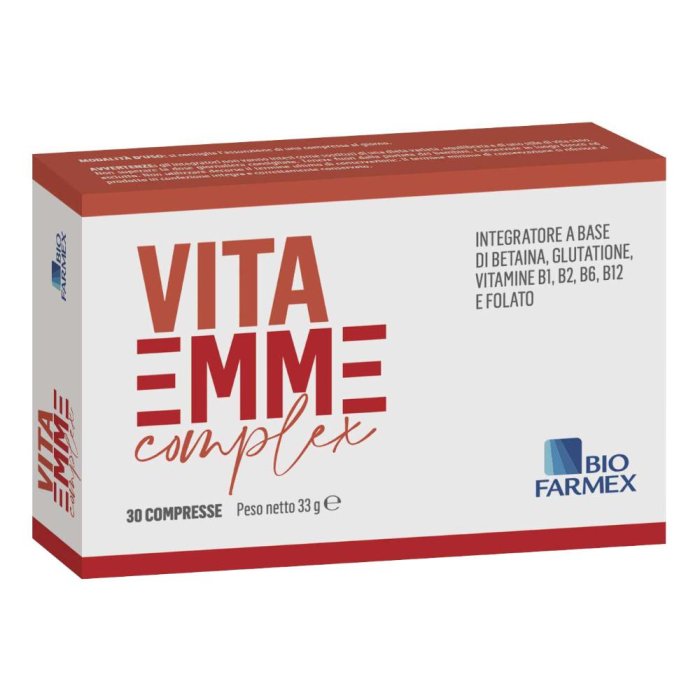 Vita Emme Complex Integratore Alimentare Multivitaminico in Compresse per il Benessere Generale Confezione da 30 Compresse