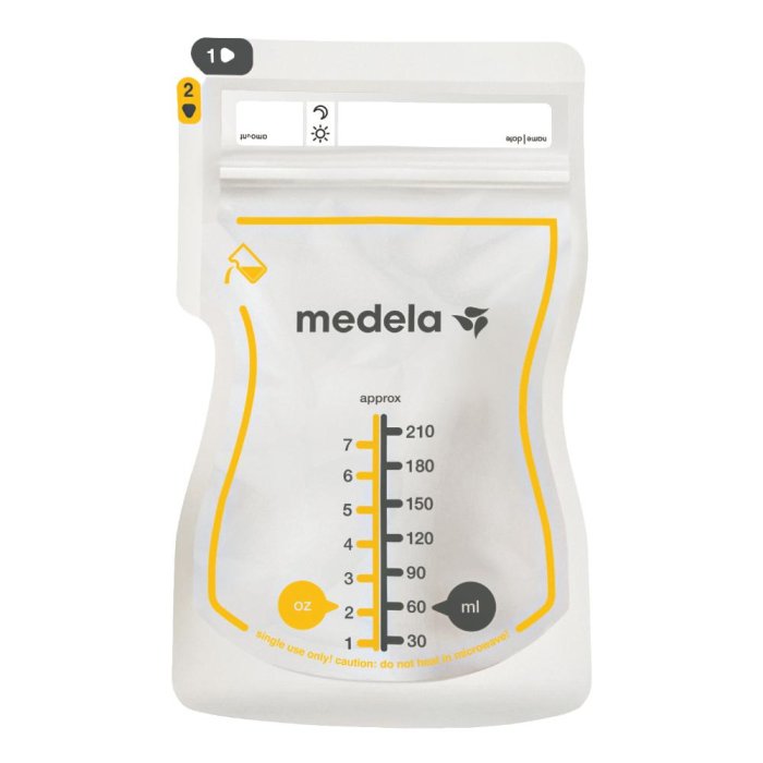 Medela Easy Pour Sacche per la conservazione del Latte Materno 25 sacche