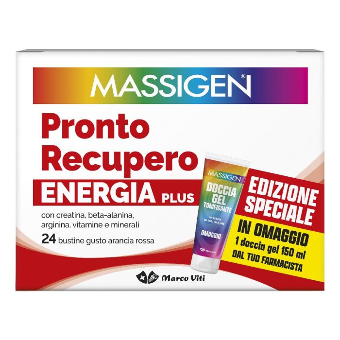 Pronto Recupero Plus Integratore Energetico 24+2 Bustine per il Recupero Rapido da Stanchezza e Affaticamento