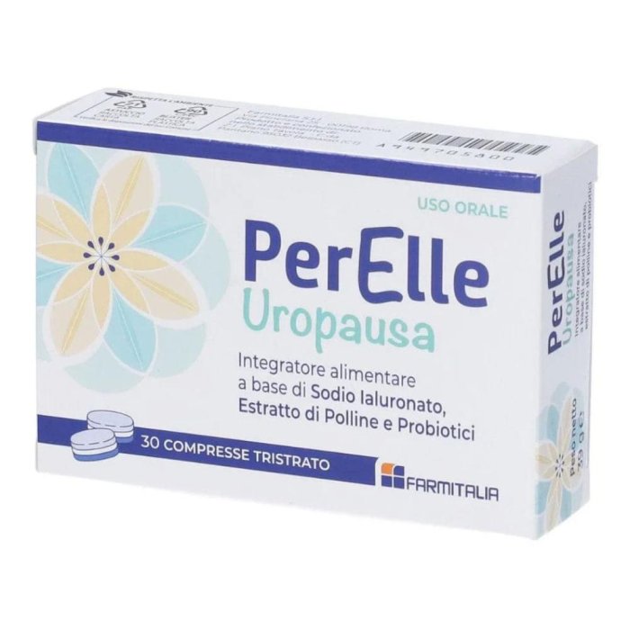 PerElle Uropausa Integratore Alimentare 30 Compresse - Benessere Femminile