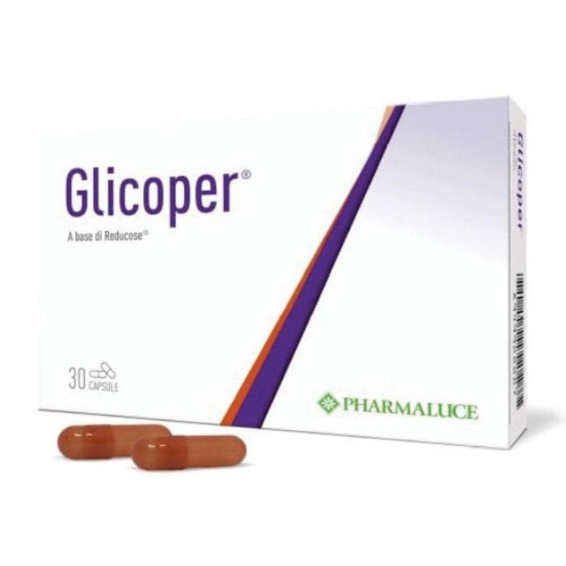 Glicoper integratore 30 capsule con Reducose per metabolismo dei carboidrati Glicoper integratore 30 capsule con Reducose per metabolismo dei carboidrati