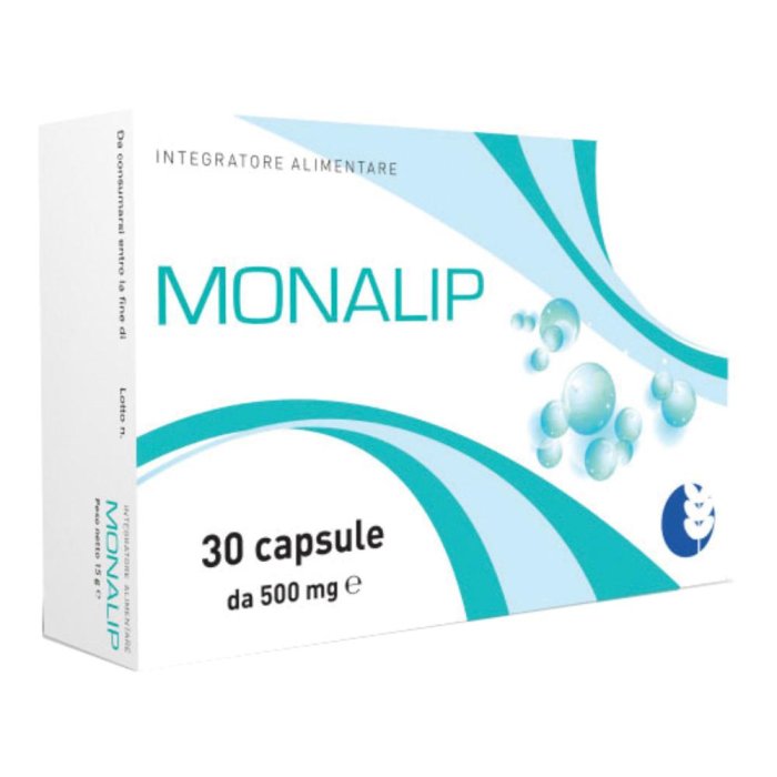 Monalip Integratore Alimentare 30 Capsule per Colesterolo e Benessere Cardiovascolare