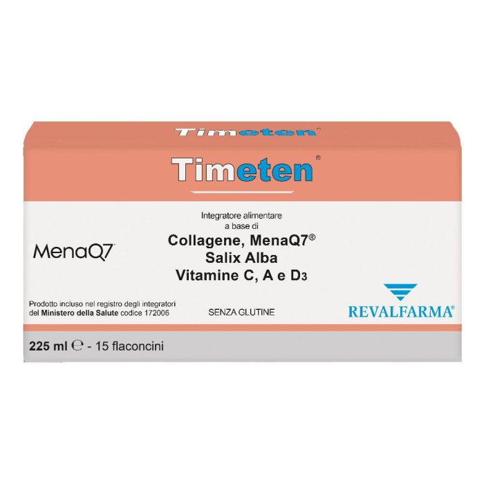 Timeten 15 flaconcini - integratore liquido in flaconcini
